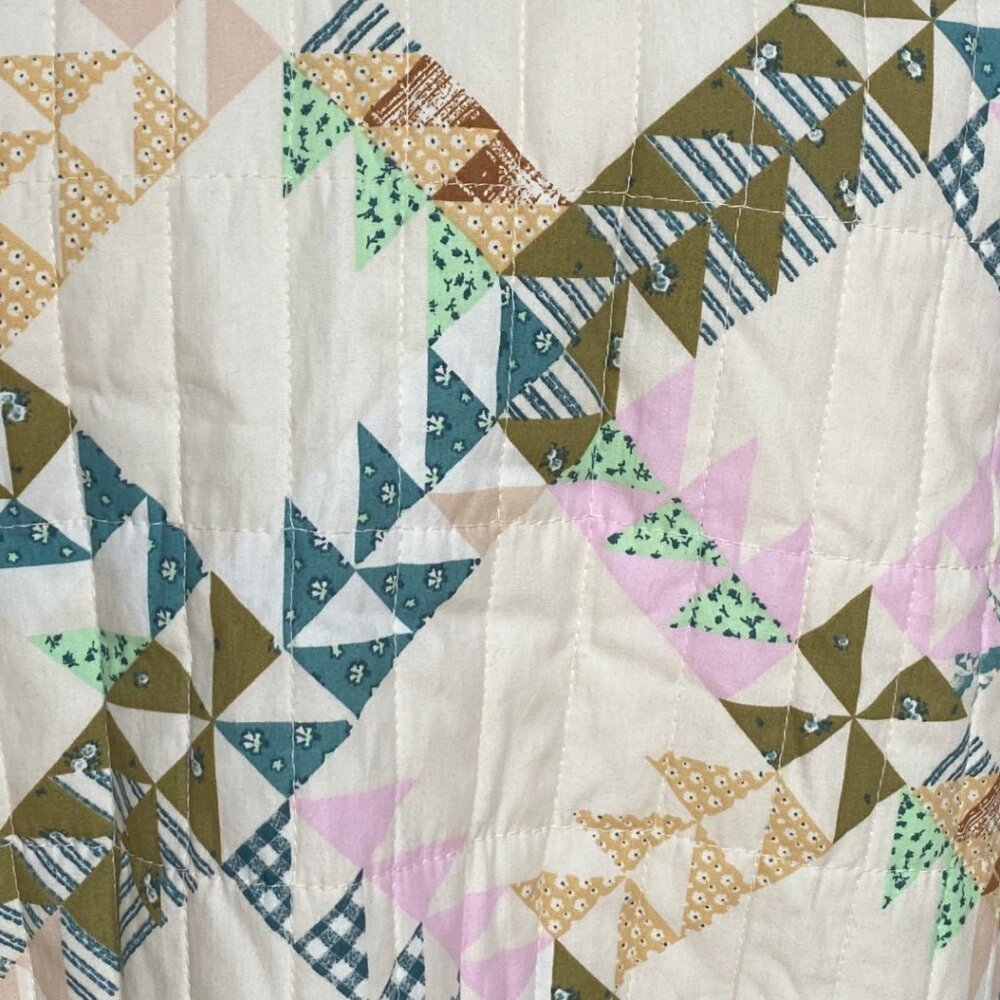 Nwot Universal Thread Patchwork Quilted Sweatshir… - image 5